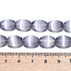 Dyed Natural Selenite Beads Strands G-T138-233B-4