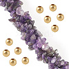 1 Strand Natural Amethyst Chip Beads Strands G-TAD0001-05-1