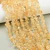 Natural Citrine Beads Strands G-F328-13-8
