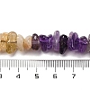 Natural Citrine & Amethyst Beads Strands G-L610-A06-A01-4