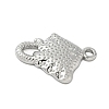 304 Stainless Steel Manta Ray Pendants STAS-S186-05A-P-2