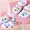  35Pcs 7 Style Detachable Plastic Shoe Charms AJEW-NB0003-58-5