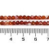 Natural Banded Agate Beads Strands G-P553-G09-02-5