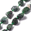 Natural Ruby in Zoisite Beads Strands G-B024-15-1