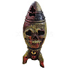 Resin Skull Bomb Ornament HAWE-PW0001-131B-1