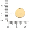 304 Stainless Steel Charms SA-CBA2714-02D-G-3