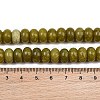 Dyed Natural White Jade Beads Strands G-G107-A46-01-4