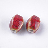 Handmade Porcelain Beads PORC-S498-07R-2