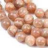 Natural Sunstone Beads Strands G-G342-A02-10.5mm-4