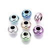 UV Plating Opaque Acrylic European Beads OACR-Q200-10A-2