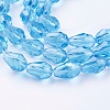 Glass Beads Strands X-GLAA-R024-11x8mm-7-3