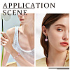 100Pcs 5 Styles Electroplate Transparent Glass Beads EGLA-TA0013-35B-8