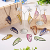  DIY Butterfly Wing Earring Making Kit DIY-TA0005-17-15