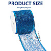 Glitter Polyester Satin Ribbon AJEW-WH0472-28A-2