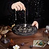 CREATCABIN DIY Plant Pattern Pendulum Board Dowsing Divination Making Kit DIY-CN0002-37-3