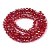 Electroplate Glass Beads Strands LS-EGLA-A044-T3mm-B01-3