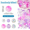 Transparent & Opaque Acrylic Bead LS-OACR-TAC0002-08F-5