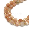 Natural Sunstone Beads Strands G-I376-D65-01-3