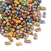 Picasso Glass Seed Beads SEED-Q038-02A-1