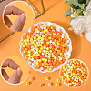 1000Pcs Frosted Opaque Acrylic Beads OACR-SP0001-32A-6