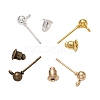 Iron Ball Stud Earring Findings IFIN-CJ0001-29-4