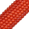 Natural Dyed White Jade Beads Strands GG-CBAEB22-B01-6mm-06-2