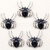 Natural Obsidian Pendants PW-WG35787-25-1