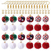 DIY Christmas Style Earring Making Kits DIY-TA0008-88-13