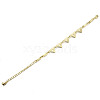 Electroplated Alloy Link Bracelets BJEW-T012-006-RS-4