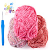 3 Rolls Polyester Chenille Wool Yarn OCOR-MB0001-06B-3