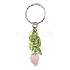 Resin Strawberry Pendant Keychain KEYC-JKC00651-01-1