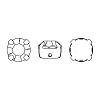 Preciosa® MAXIMA Crystal in Sew-On Cup X-PRC-SS19-21110-G-2