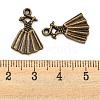 Tibetan Style Alloy Pendants TIBE-T014-32AG-3