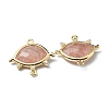 Natural Strawberry Quartz Links CE-L022-B10-3