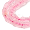 Natural Rose Quartz Beads Strands G-C080-B02-01-3