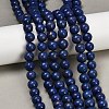 Synthetic Howlite Imitation Lapis Lazuli Beads G-S393-13A-10mm-1