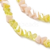 Gradient Color Electroplate Glass Bead Strands GLAA-E042-02D-3