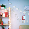 CREATCABIN Acrylic Mirror Wall Stickers Decal DIY-CN0001-13A-C-7