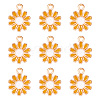 Alloy Enamel Charms PALLOY-TAC0009-57C-9