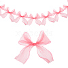1Pc Polyester Bowknot Hanging Banners FEPA-CP0001-03-1
