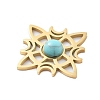 Synthetic Turquoise Pendants LS-STAS-I327-14G-05-2