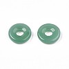 Imitation Jade Glass Linking Rings GLAA-S054-35A-A01-2