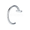 Anti-Tarnish 304 Stainless Steel 20 Gauge Fake Lip Rings Piercing Jewelry WGC994D-02-1