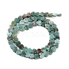 Natural Chrysocolla Beads Strands G-M403-A27-02-3