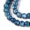 Baking Paint Glass Beads Strands DGLA-N016-4mm-10-3