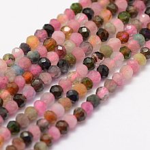Natural Tourmaline Beads Strands G-F460-14