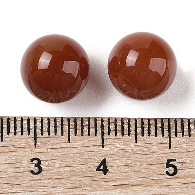 Natural Carnelian No Hole Sphere Beads G-K353-04A-29-1
