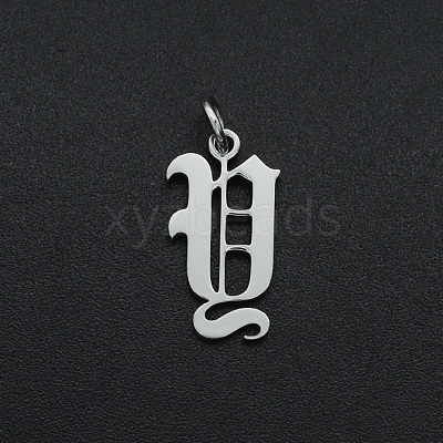 Non-Tarnish 304 Stainless Steel Pendants STAS-R111-JA565-Y-1