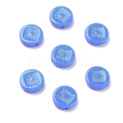 Opaque Acrylic Beads OACR-G016-07I-1