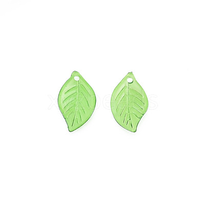 Transparent Acrylic Pendants TACR-T012-06-1